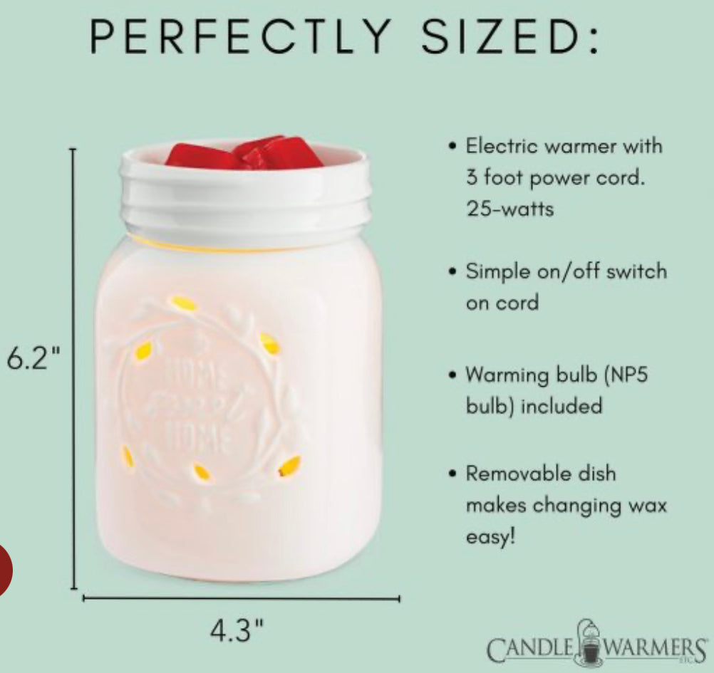 Mason jar wax warmer bundle