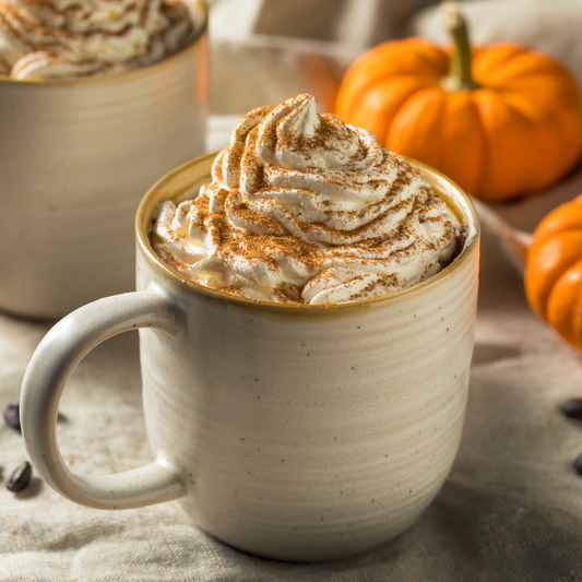 Coconut pumpkin latte