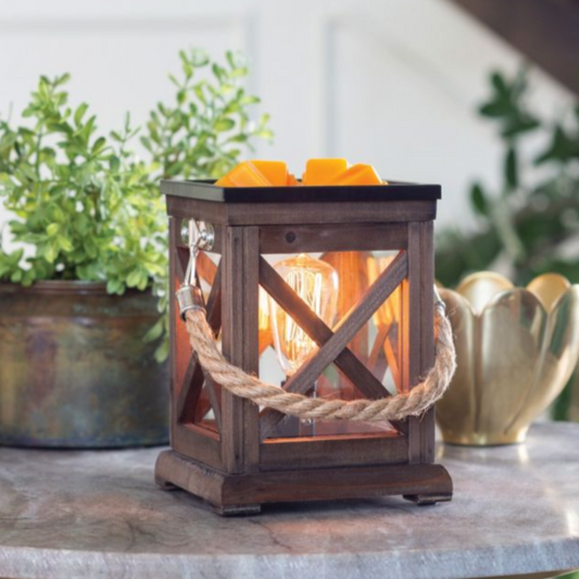 Edison bulb wax warmer