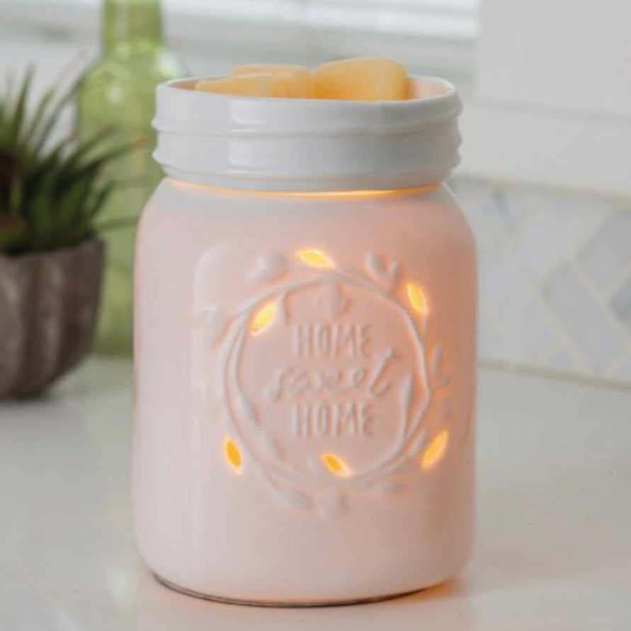 Mason Jar Wax Warmer The Salty Birch Candle Co 4780