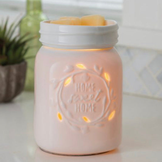 Mason jar wax warmer